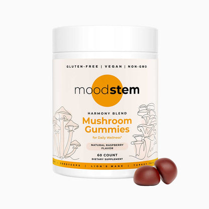 Harmony Blend – 10-in-1 Daily Mushroom Gummies for Focus, Immunity & Energy