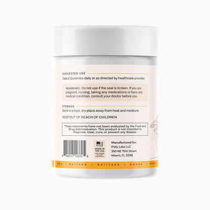 Harmony Blend – 10-in-1 Daily Mushroom Gummies for Focus, Immunity & Energy
